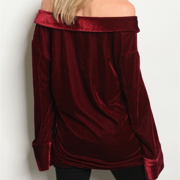 VELVET TOP - Picture 2 of 3